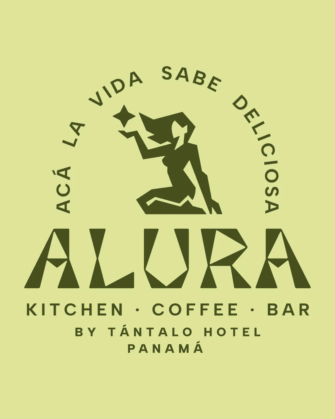 Collage Grid Alura 01 con fotos del restaurante en Casco Viejo.